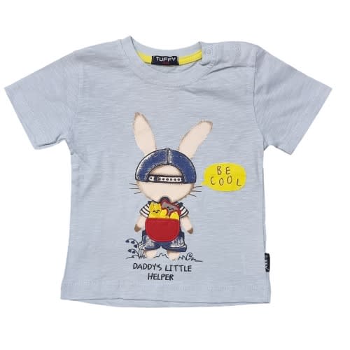 Cute Boys' T-shirt Light Blue