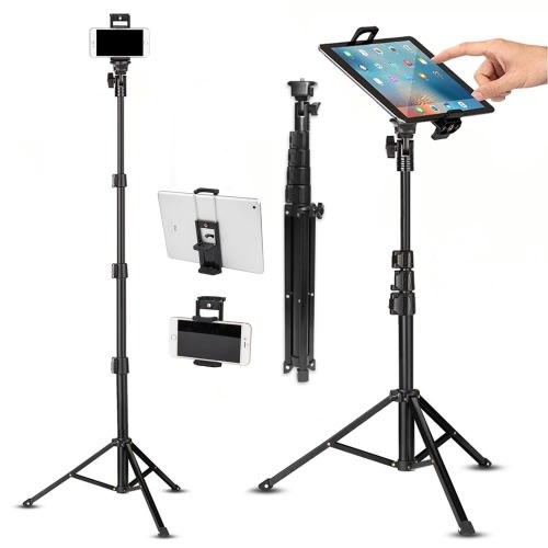 Long Tripod Stand For Camera, Phone, Tablet And iPad Device
