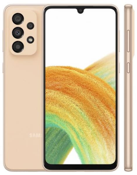 Samsung Galaxy A33 - 6.4" - 6GB Ram -128GB Rom - 5G - 5000mAh- Peach
