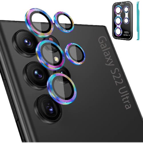 Tempered Glass Camera Cover For S22 Ultra