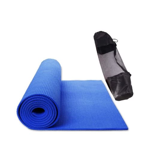 Thick Yoga Mat Exercise Mat-blue