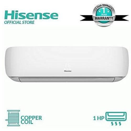 1hp Split Copper Inverter Air Conditioner - White