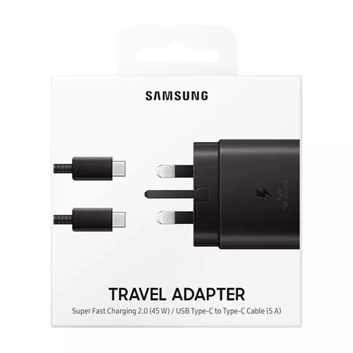 Samsung Super Fast Charging 2.0 Travel Adapter - 45w - Usb Type-c To Type C Cable