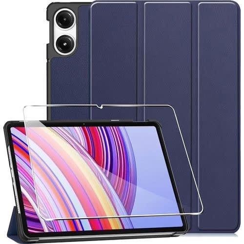 Redmi Pad Pro 12.1 Case With Pen Space And Screen Protector - Blue