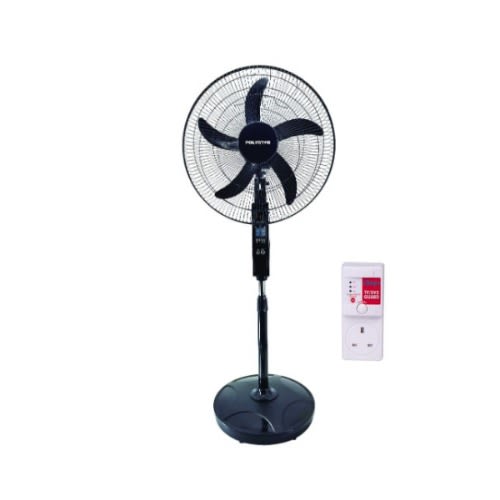 18inches Powerful Standing Rechargeable Fan + Free Surge. Pv-1807b Usb
