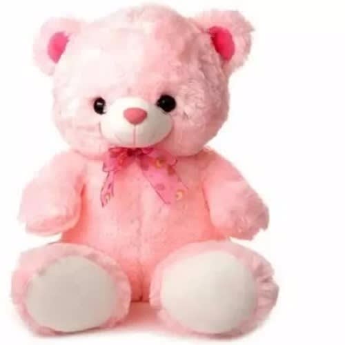 Teddy Bear Valentine's Gift For Your Love + Free Delivery-Pink