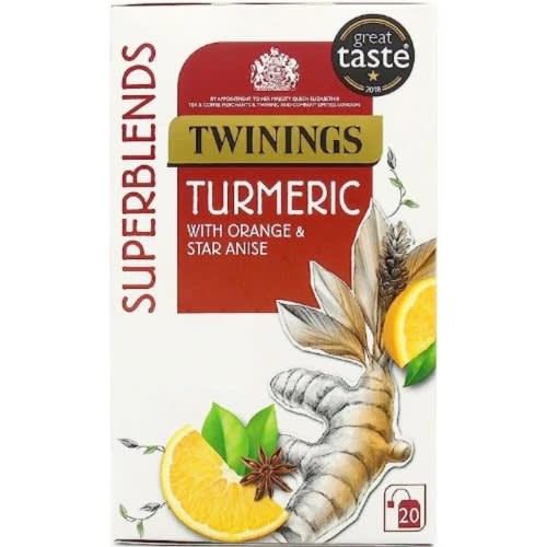 Twinings Superblends Turmeric With Orange & Star Anise - 20 Teabags