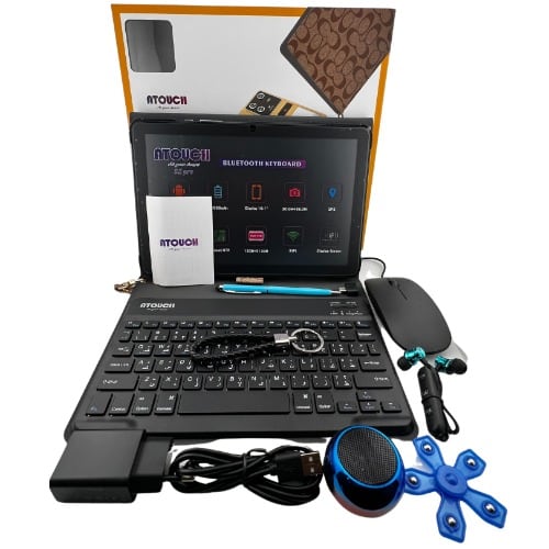 SE Pro Tablet with Keyboard - 10.1" - 512GB ROM - 12GB RAM - 5G Dual SIM - 10000mAh - Gold