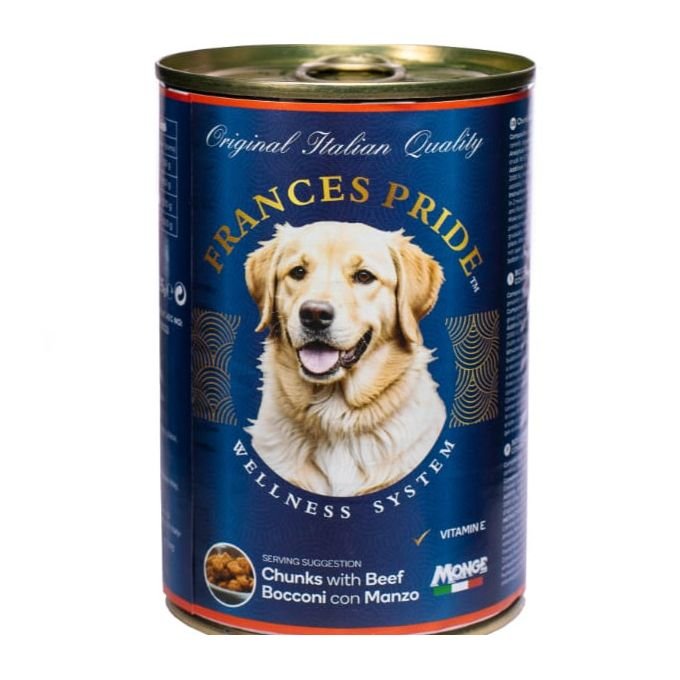 Frances Pride Chunks With Chicken Or Beef Canned Dog Food