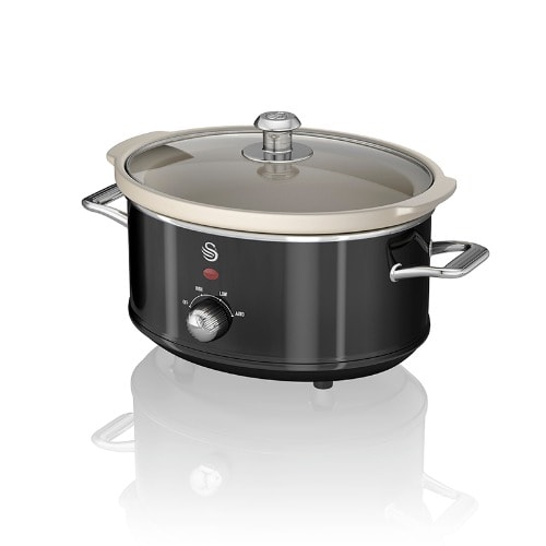Electric Retro Slow Cooker - 200W - 3.5 Liters