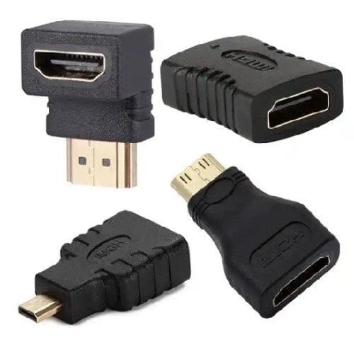 Hdmi Mini - Micro - Male To Female And Female To Female Adapter Converter