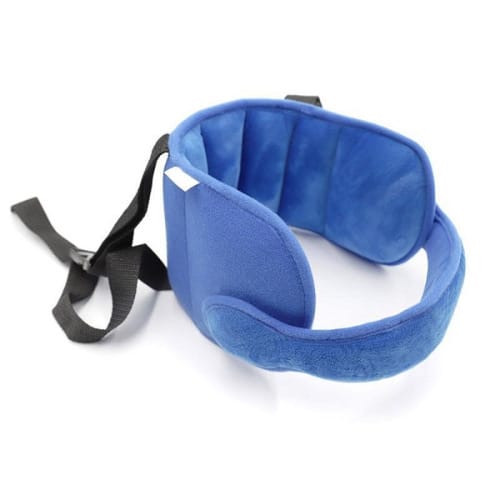 Kids Adjustable  Headrest Safety Support - Blue