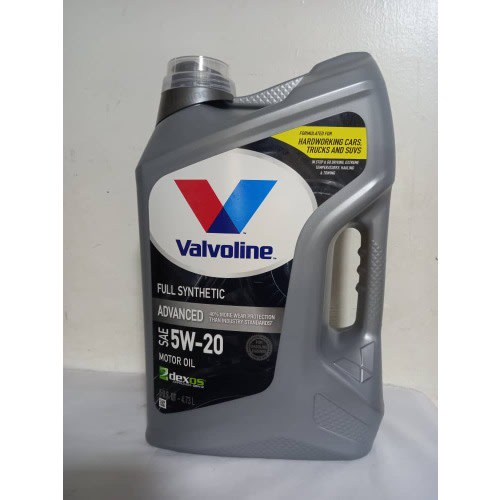 Valvoline 5w-20 Advanced Full Synthetic Motor Oil - 4.73L