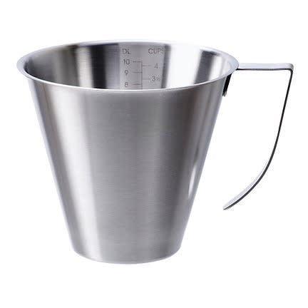 Idealisk  Stainless Steel Graduated Jug -1 Litre