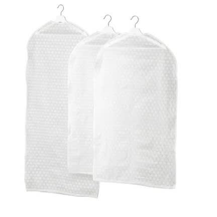 Pluring Clothes Cover - Set Of 3 - Transparent White