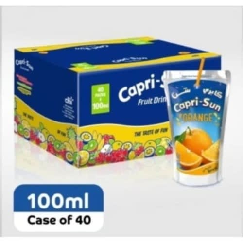 Capri-sun Orange - 100ml X 40pcs