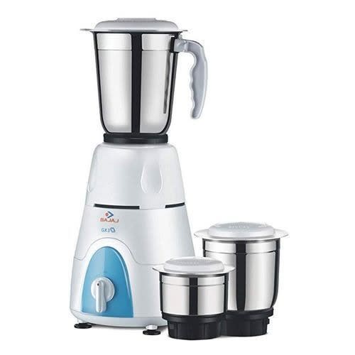Gx-3 Mixer Grinder- White -  500-watt