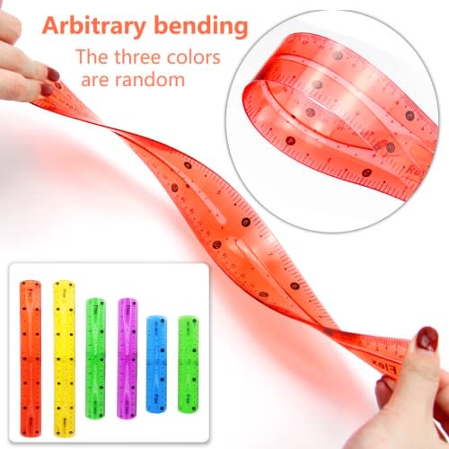 30cm Fixable Ruler For School And Office  12pcs