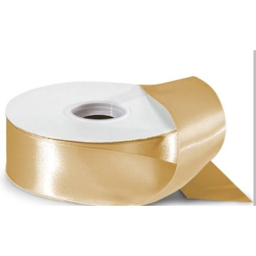 Double Face Satin Ribbon - Gold