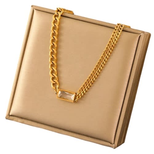 Cuban Chain Pendant Necklace