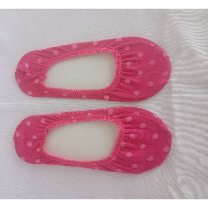 Womens Cotton Platinum Low Cut Loafer Socks - Pink