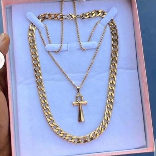 Cubanas Very Sophisticated Quality Solid Cuban Link Choker