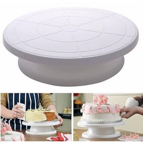 Cake Turntable Rotating Stand