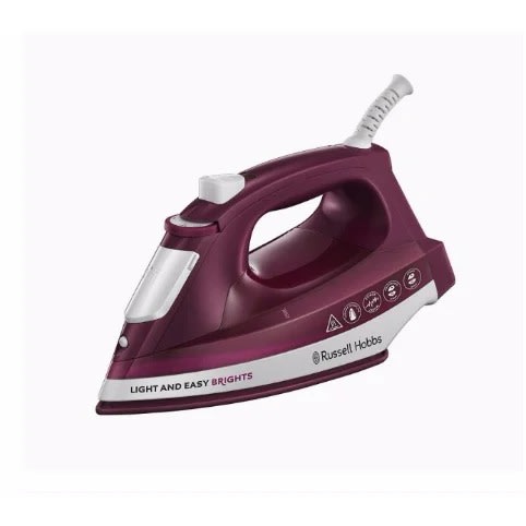 Steam Iron With Ceramic Infused Coloured Soleplate - 2400W