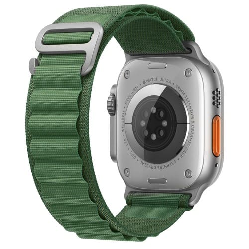 Alpine Loop Nylon Band For iWatch - Dark Green