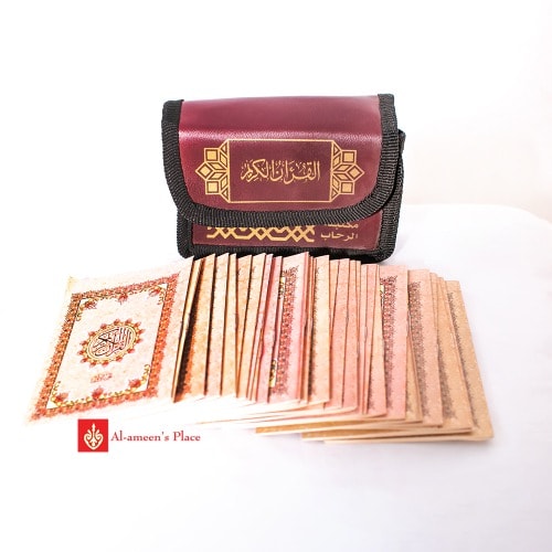 Complete Quran Divided Into 30 Pieces Small Size
