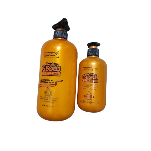 Bio Nature Healthy Glow Ultra Lightening Body Lotion 400ml And Body Wash  1000ml