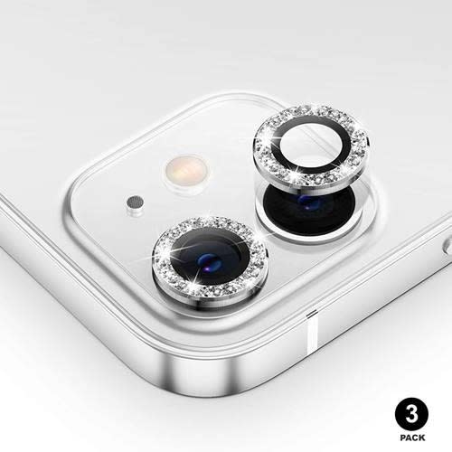 Silver Camera Protector For Iphone 12- 3 Pack