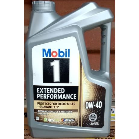 Mobile 1 Mobil 1 0w-40 Full Synthetic Automobile Motor Oil (5 Liters)