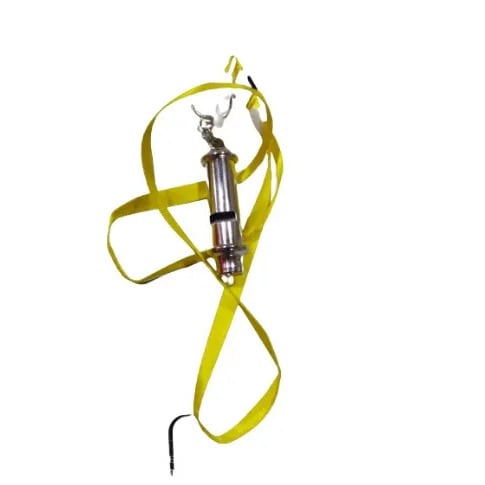 Whistle With Yellow Neck Lanyard