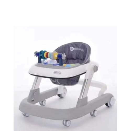 Foldable Baby Walker With Pusher And Music