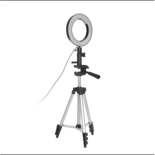 Led Ring Light 6" With Tripod Stand & cell Phone Holder