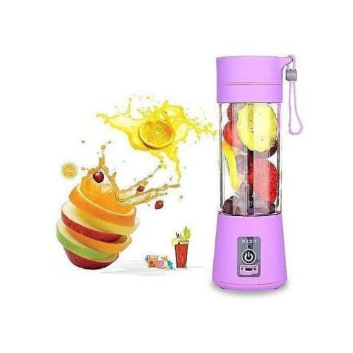 Rechargeable Fruit Blender And Smoothie Maker - 6 Blades
