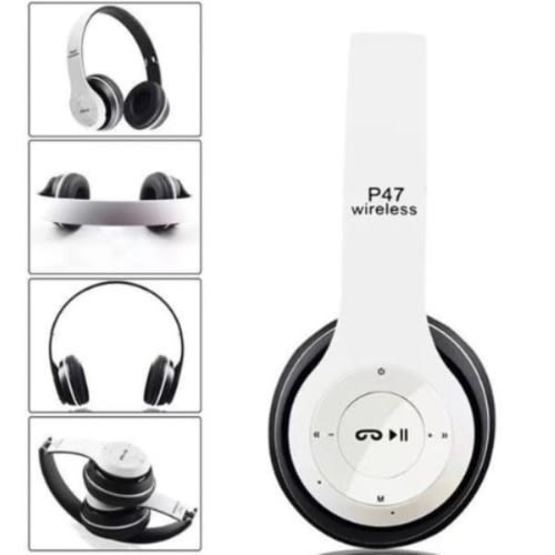 P47 Wireless Bluetooth Headphones With Aux & Sd Card