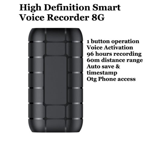 High Definition Smart Voice Recorder 8g