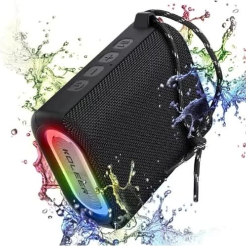 S31 Waterproof Bluetooth Speaker With Lights- 10w Clear Stereo - Red