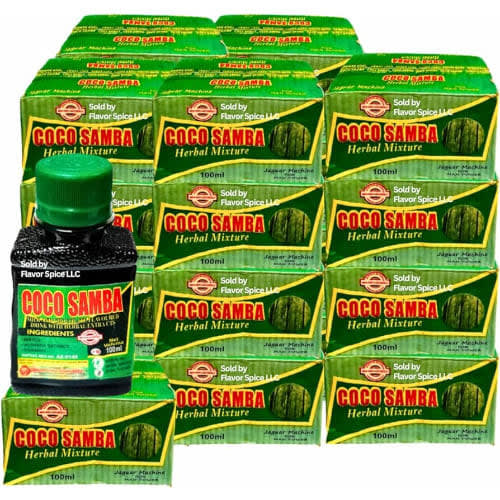 Coco Samba Herbal Mixture - 100ml - 24 Bottles