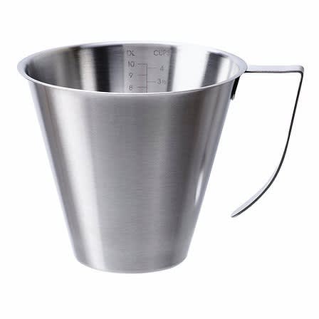 Idealisk 1 Litre Graduated Jug - Stainless Steel