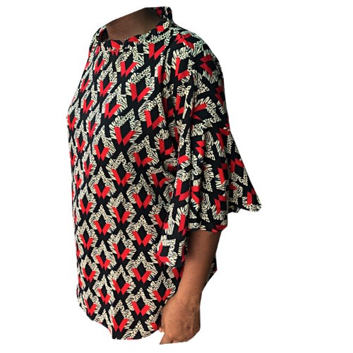 Ladies Three Quarter Sleeve Top-