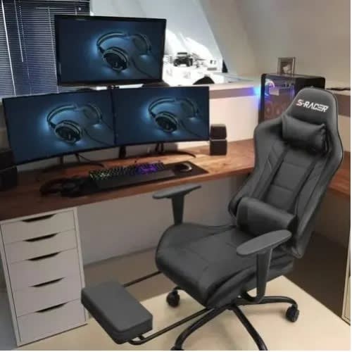 Ergonomic Gaming Chair - Black