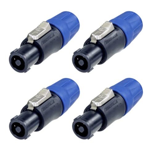 Neutrik Nl4fc 4-pole Locking Speakon Cable Mount Speaker Connector