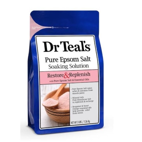 Dr Teal's Restore & Replenish Pure Epsom Salt - 136kg