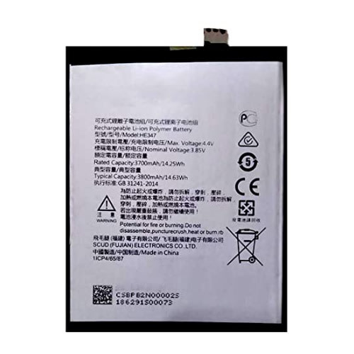 Replacement Battery For Nokia He347
