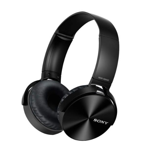 Mdr 450 Bt Bluetooth Wireless Headphone With Mic - Black
