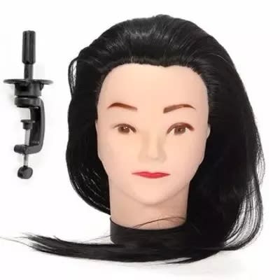 Mannequin Head With Clamp For Hair Practice