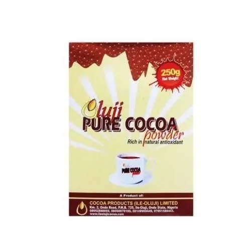 Oluji Pure Cocoa Powder - 250g X 2
